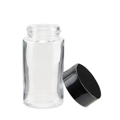 84mm Child Resistant Glass Joint Jar w/ Lid – 180ct Bulk - Discreet Smoker