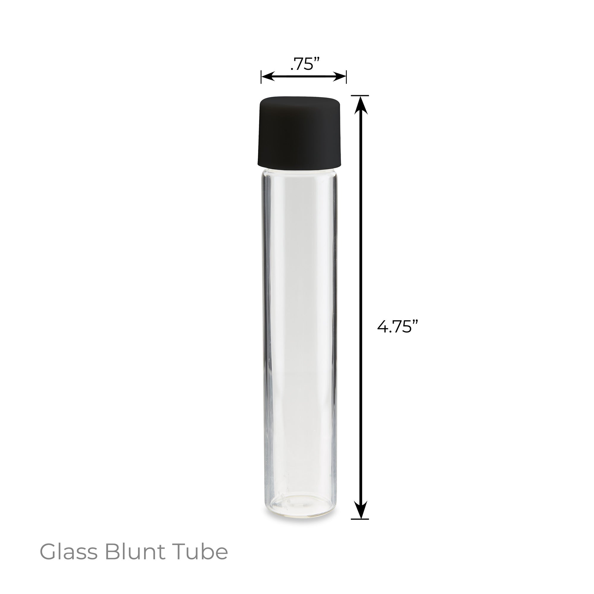 Loud Lock Glass Joint Tube Bulk 500ct – Clear - Discreet Smoker