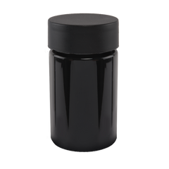 Loud Lock Plastic Jar with Cap - 75mm/43mm - 100ct