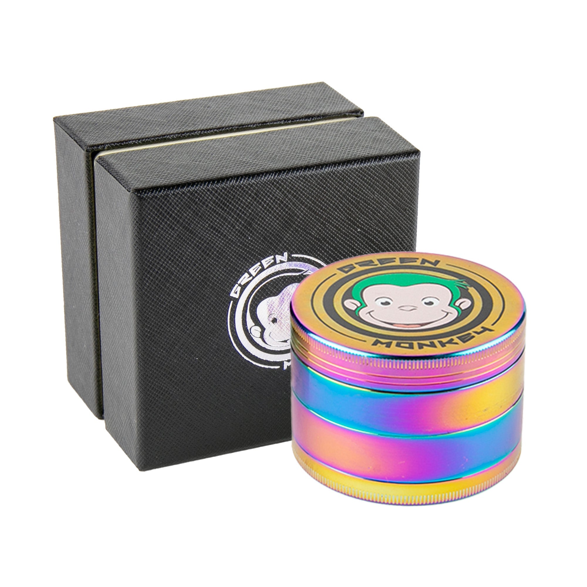 Green Monkey Grinder - Capuchin 4pc - 63mm - Discreet Smoker