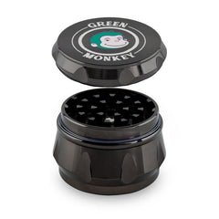 Green Monkey Grinder - Baboon Crown 4pc - 50mm - Discreet Smoker