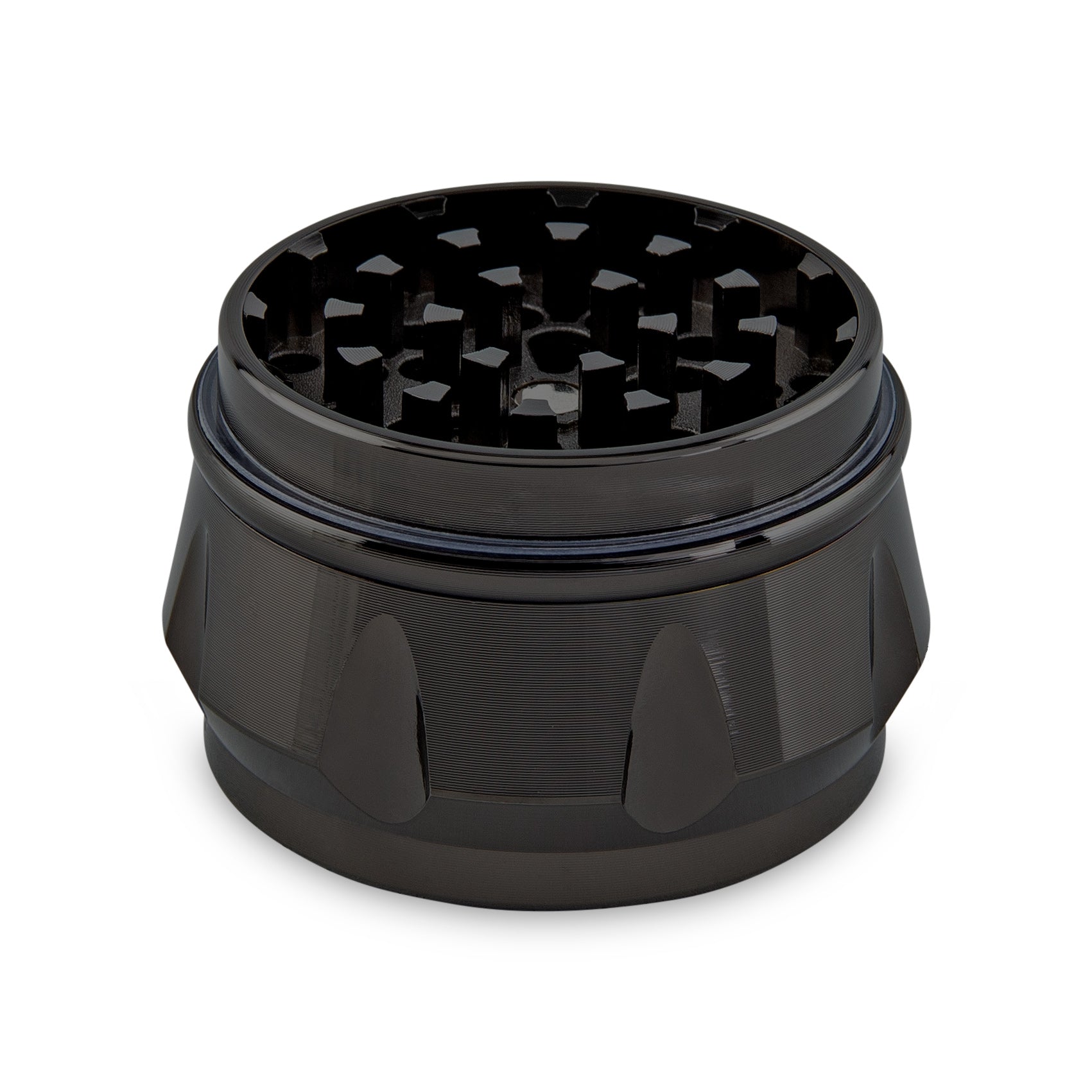 Green Monkey Grinder - Baboon Crown 4pc - 50mm - Discreet Smoker