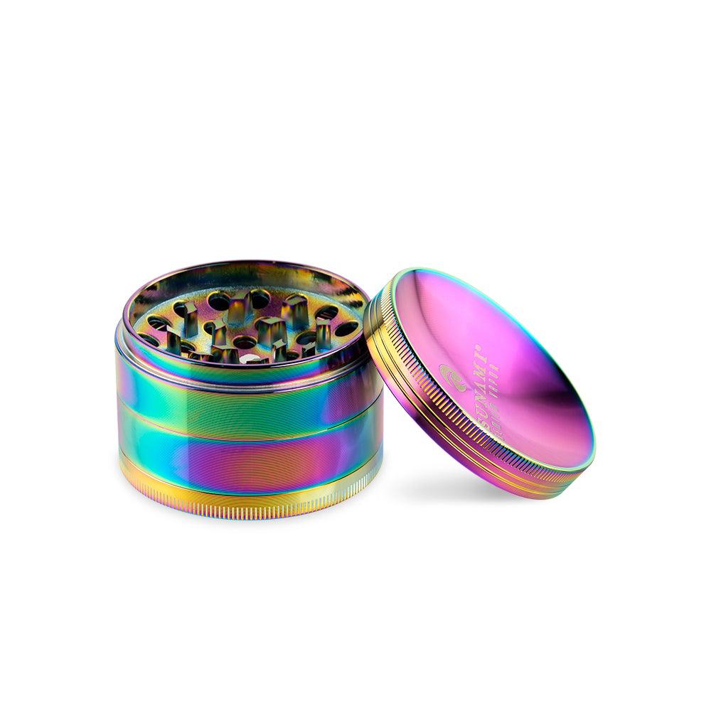 Tsunami Grinder - 63mm - Rainbow - Discreet Smoker