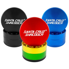 Santa Cruz Shredder Grinder - Large 4pc / 2.75" - Discreet Smoker