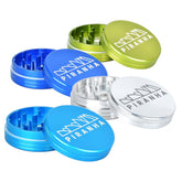 Piranha Compact Aluminum Grinder | 2pc | 2.2" - Discreet Smoker