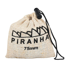 Piranha Compact Aluminum Grinder | 2pc | 3" - Discreet Smoker