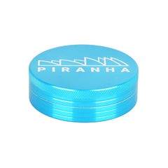 Piranha Compact Aluminum Grinder | 2pc | 3" - Discreet Smoker