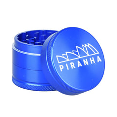 Piranha Grind-and-Store Aluminum Grinder | 3pc | 2" - Discreet Smoker