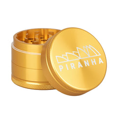 Piranha Grind-and-Store Aluminum Grinder | 3pc | 2" - Discreet Smoker