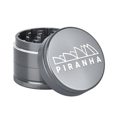 Piranha Grind-and-Store Aluminum Grinder | 3pc | 2" - Discreet Smoker