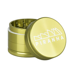 Piranha Grind-and-Store Aluminum Grinder | 3pc | 2" - Discreet Smoker