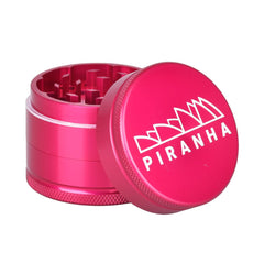 Piranha Grind-and-Store Aluminum Grinder | 3pc | 2" - Discreet Smoker