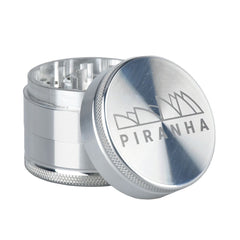 Piranha Grind-and-Store Aluminum Grinder | 3pc | 2" - Discreet Smoker