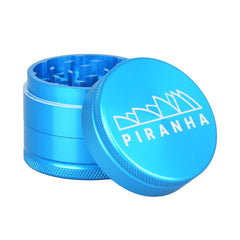 Piranha Grind-and-Store Aluminum Grinder | 3pc | 2" - Discreet Smoker