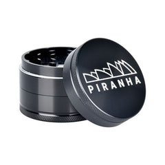 Piranha Grind-and-Store Aluminum Grinder | 3pc | 2.2" - Discreet Smoker