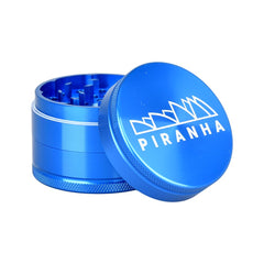 Piranha Grind-and-Store Aluminum Grinder | 3pc | 2.2" - Discreet Smoker