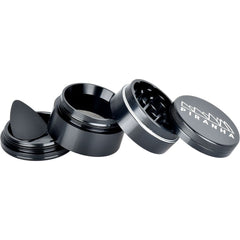 Piranha Pollinator Aluminum Grinder | 4pc | 2" - Discreet Smoker