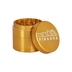 Piranha Pollinator Aluminum Grinder | 4pc | 2" - Discreet Smoker