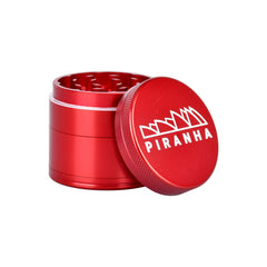 Piranha Pollinator Aluminum Grinder | 4pc | 2" - Discreet Smoker