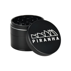 Piranha Pollinator Aluminum Grinder | 4pc | 2.2" - Discreet Smoker