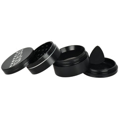 Piranha Pollinator Aluminum Grinder | 4pc | 2.2" - Discreet Smoker