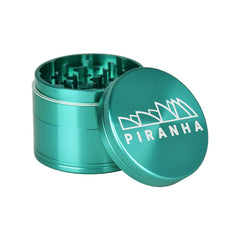 Piranha Pollinator Aluminum Grinder | 4pc | 2.2" - Discreet Smoker