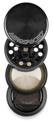 Aerospaced by Higher Standards - 4 Piece Grinder - 1.6" - Discreet Smoker