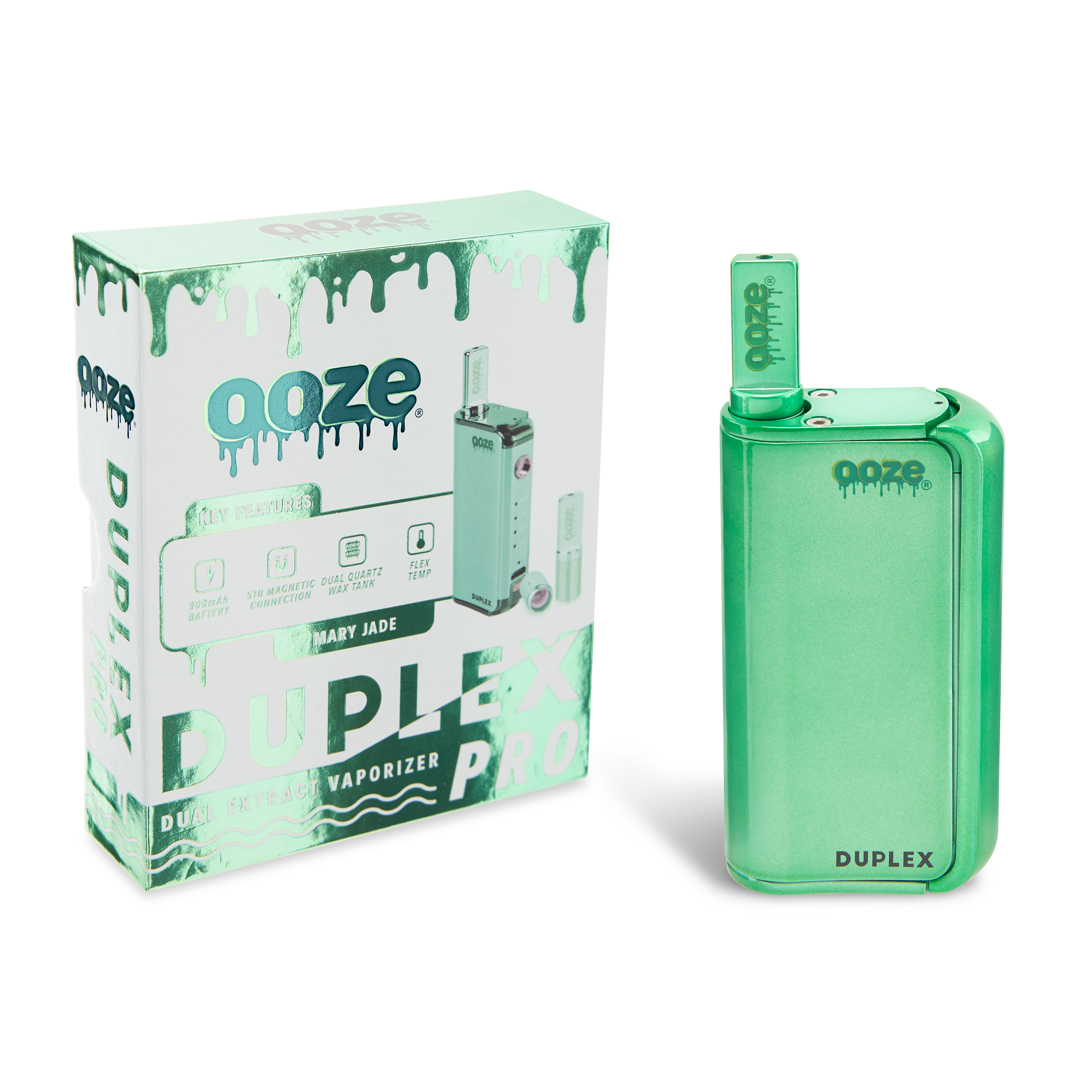 Ooze Duplex Pro – 900 mAh – Cartridge & Wax Vaporizer - Discreet Smoker