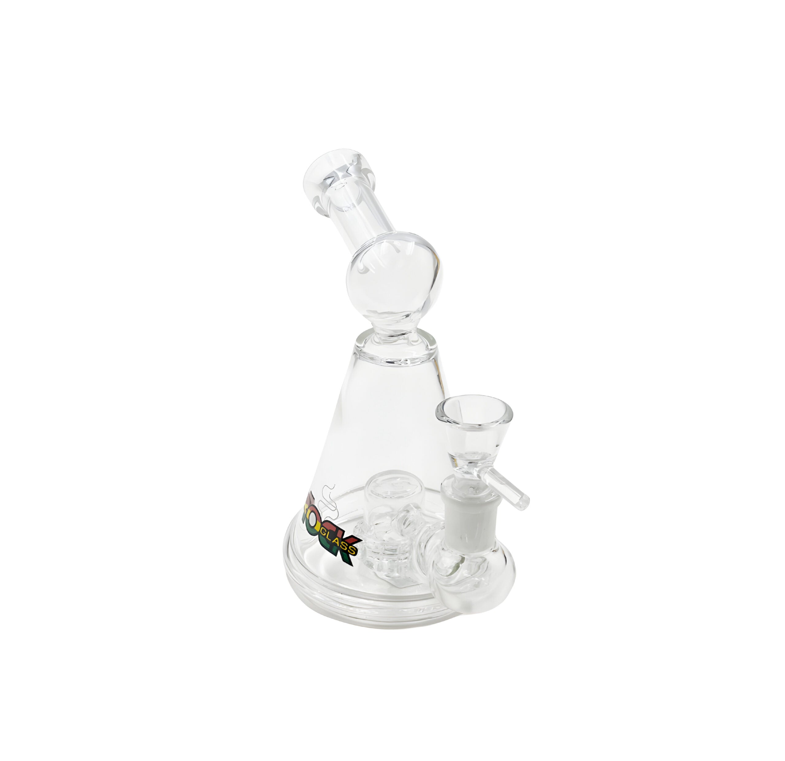 The Beacon 7” Rock Glass Bong - Discreet Smoker