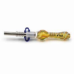 VortexWave 14MM Glass Nectar Straw - Discreet Smoker