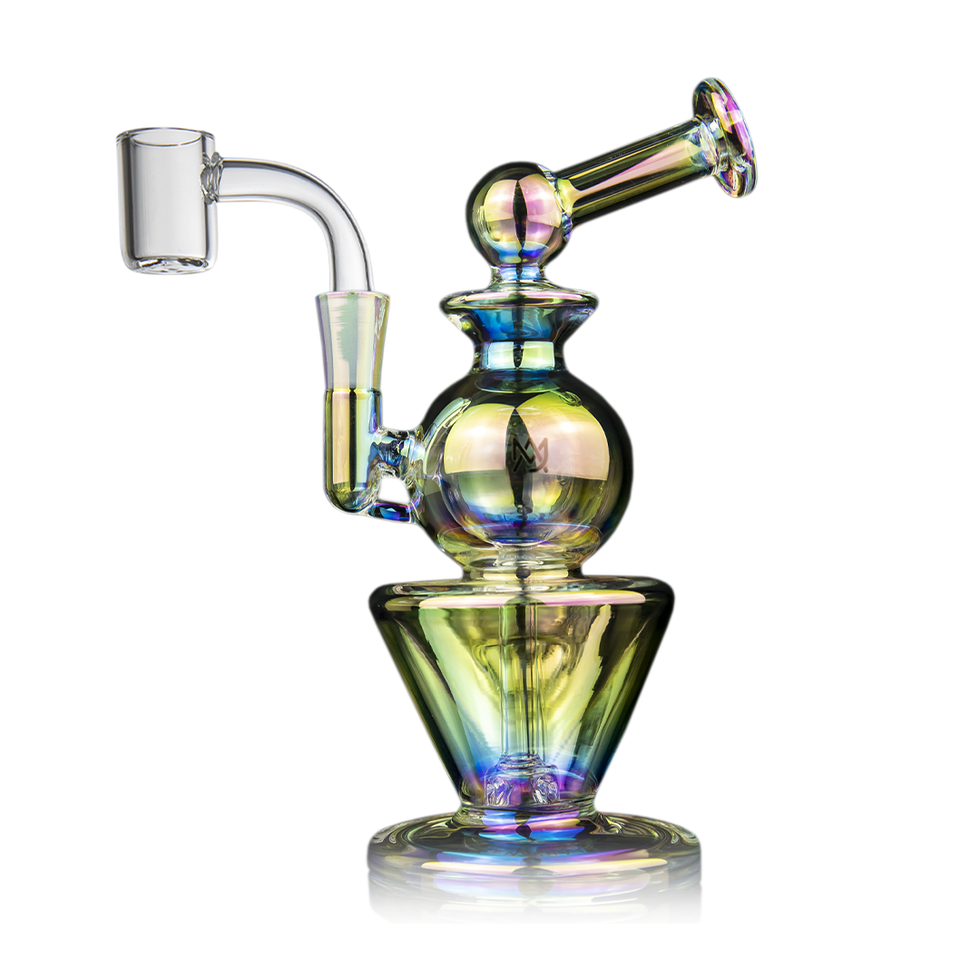 MJ Arsenal Gemini Mini Dab Rig - Discreet Smoker