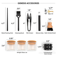 GENESIS 1.0 Storage Stash Box with Lock - Discreet Smoker