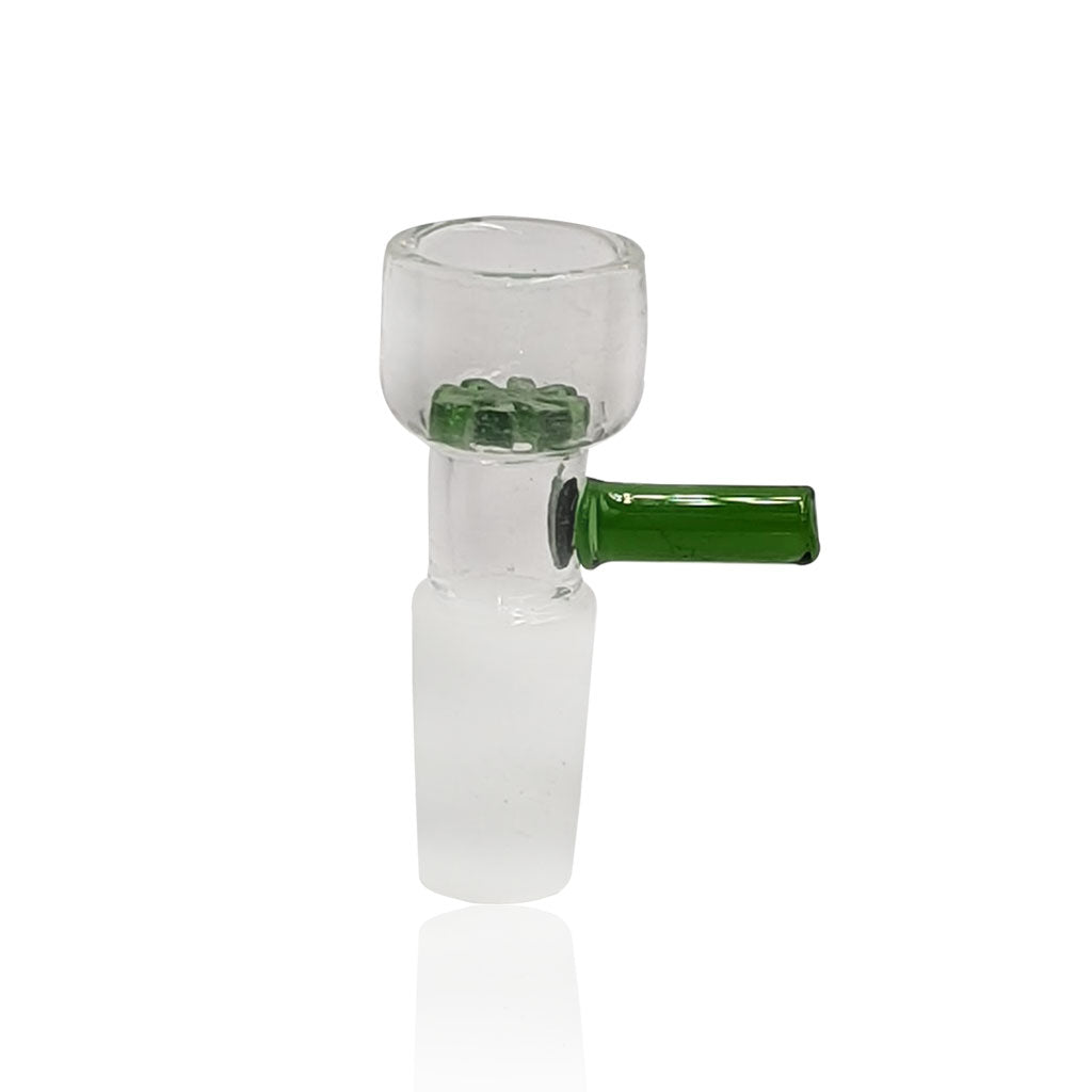 GLASS FLOWER BOWL (FB-5) - Discreet Smoker