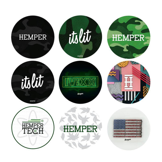 HEMPER 8" Shock Absorbent Glass Pad - Discreet Smoker