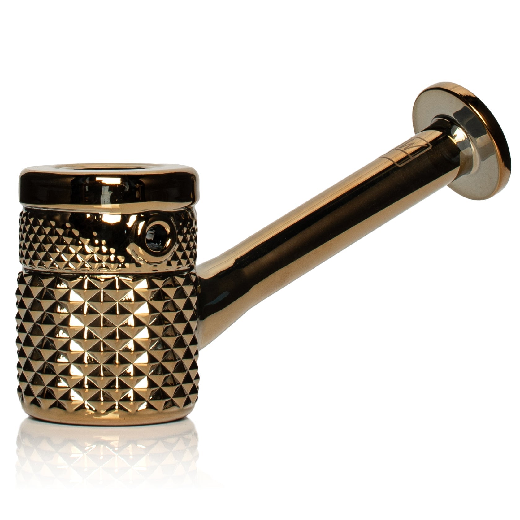 Jane West Twenties Collection Glass Hand Pipe – 8¼″ - Discreet Smoker