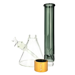Halo Tall Beaker Single Stack - Discreet Smoker