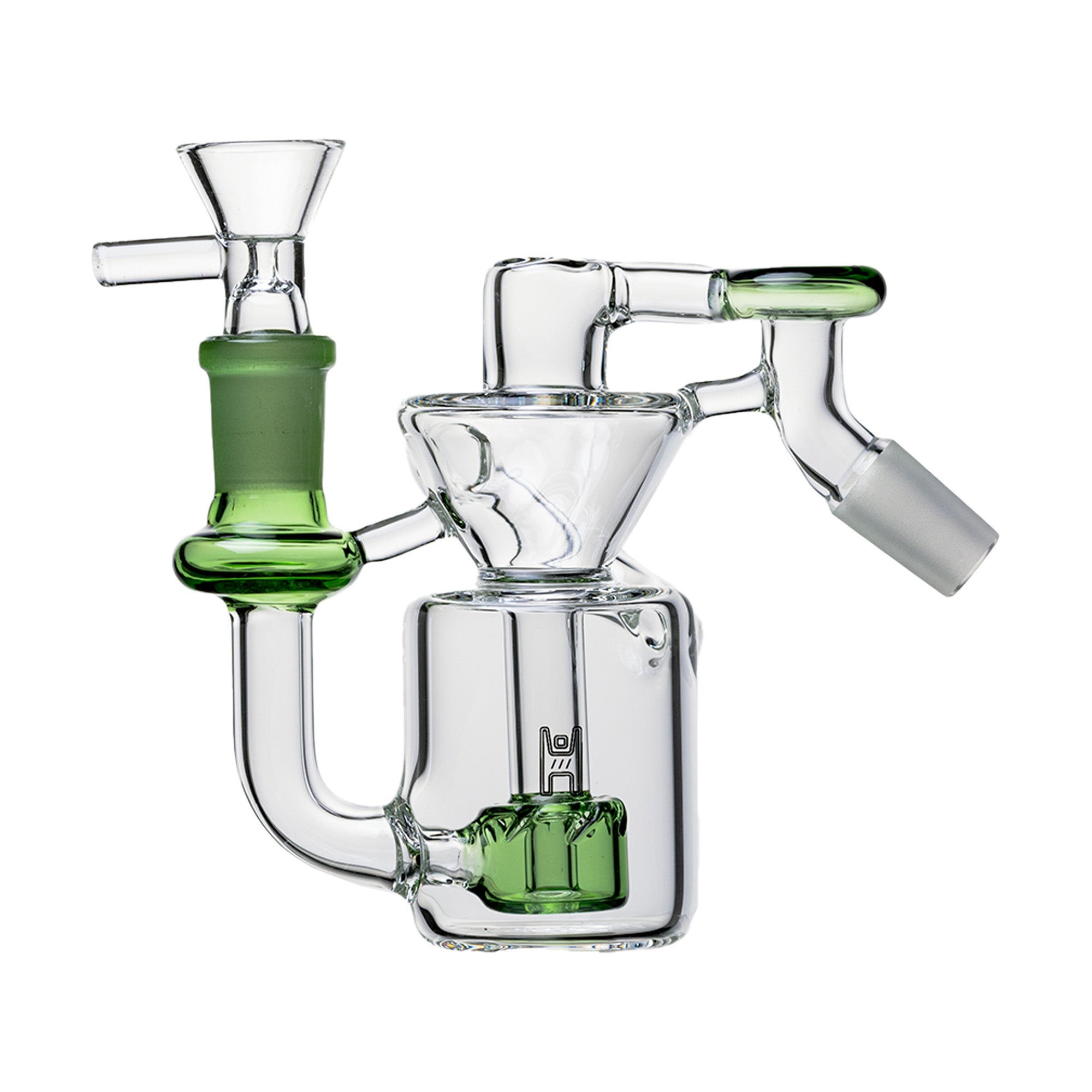 Human Grade "The Recycler" Glass Ash Catcher - Discreet Smoker