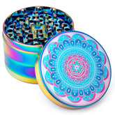 Titanium Grinder Blue - Discreet Smoker