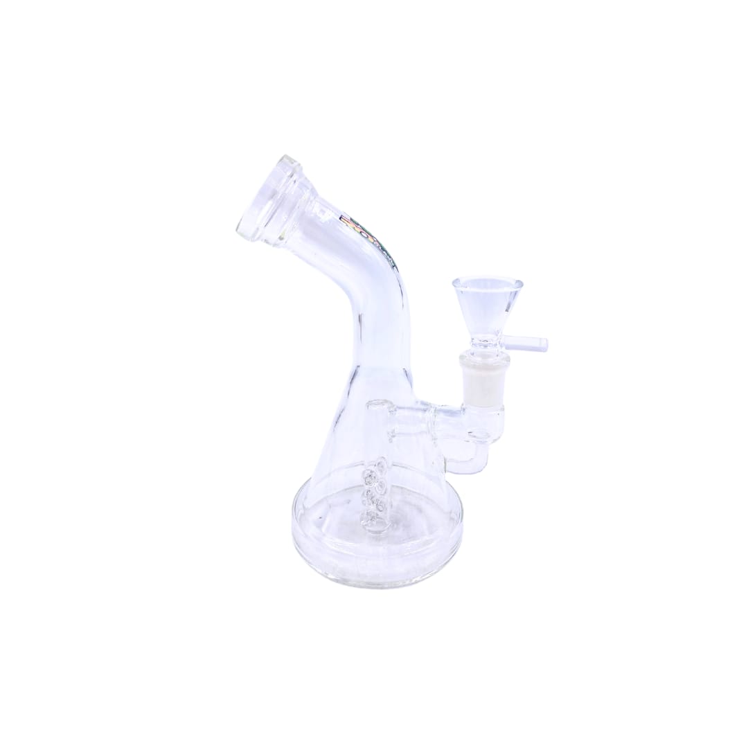 The Lumen 7" Rock Glass Beaker Bong - Discreet Smoker