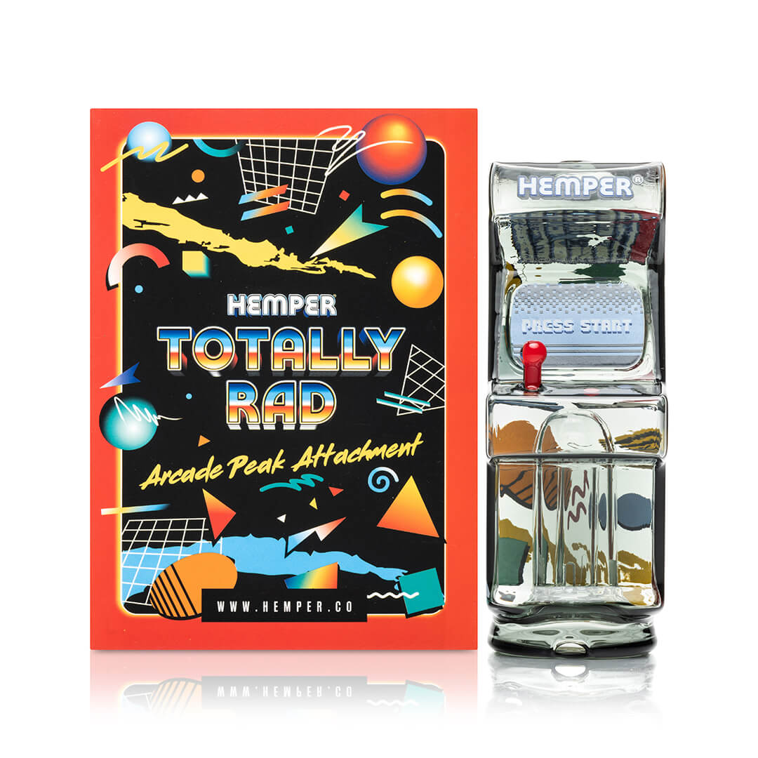 Totally Rad Arcade Puffco Peak Top - Discreet Smoker
