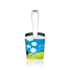 HEMPER Bong & Cherry’s Ice Cream Glass Hand Pipe - Discreet Smoker