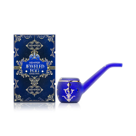 Jeweled Egg Hand Pipe - Discreet Smoker