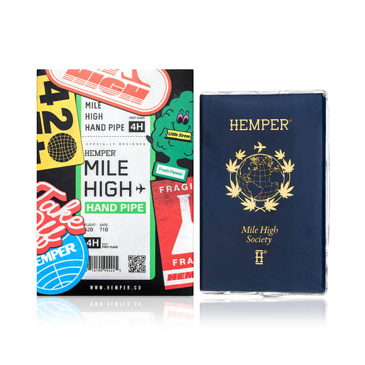 HEMPER - Mile High Passport Handpipe - Discreet Smoker