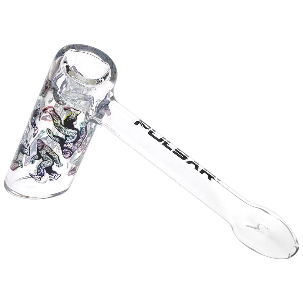 Pulsar Design Series Hammer Glass Bubbler | 8" - Discreet Smoker
