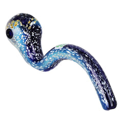 SeshGear Galaxy View Sherlock Glass Hand Pipe - 6" - Discreet Smoker