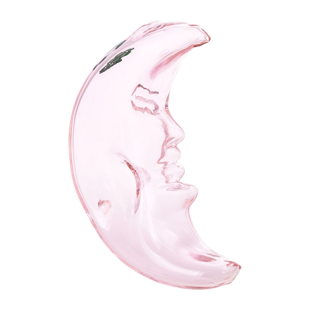 SeshGear Over the Moon Glass Hand Pipe - 3.75" - Discreet Smoker