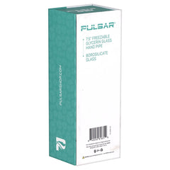 Pulsar Chillr Glycerin Glass Hand Pipe - 7.5" / Blue
