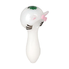 SeshGear Cute Kitty Glass Spoon Pipe - 4"