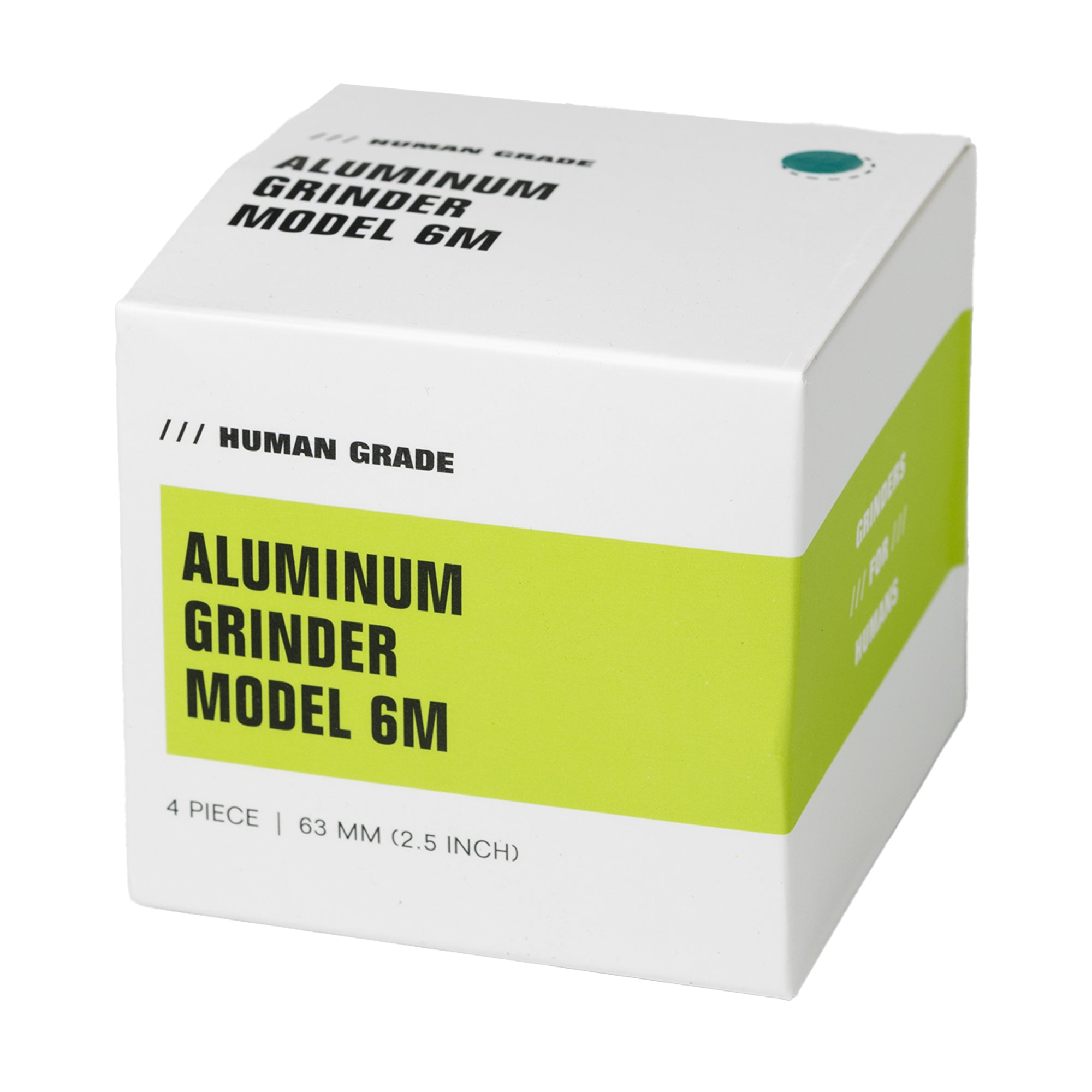Human Grade Grinder 6M (2.5") - Discreet Smoker