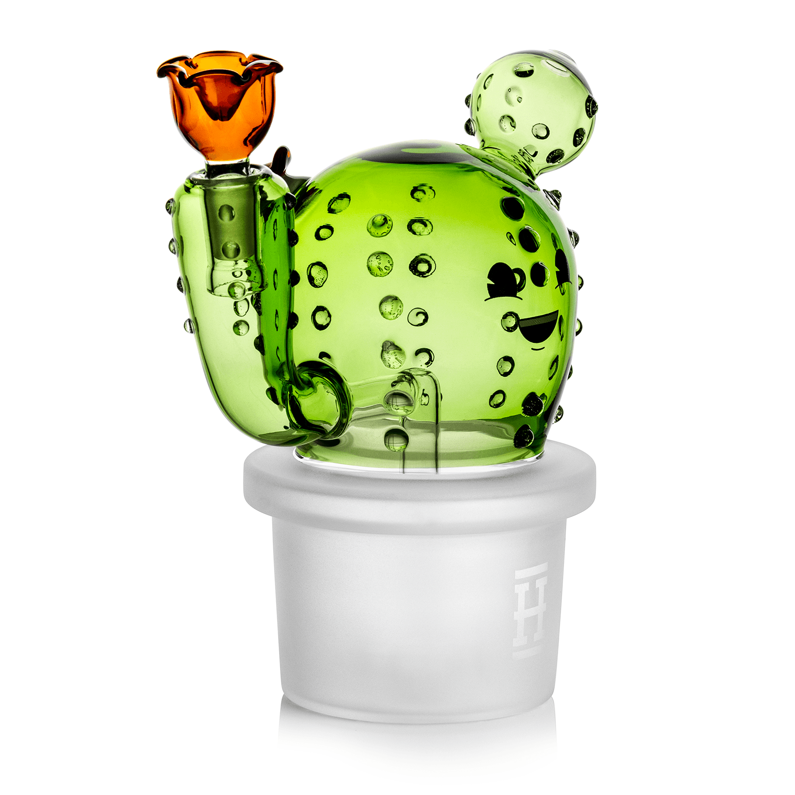HEMPER - Happy Cactus XL Bong 8" - Discreet Smoker